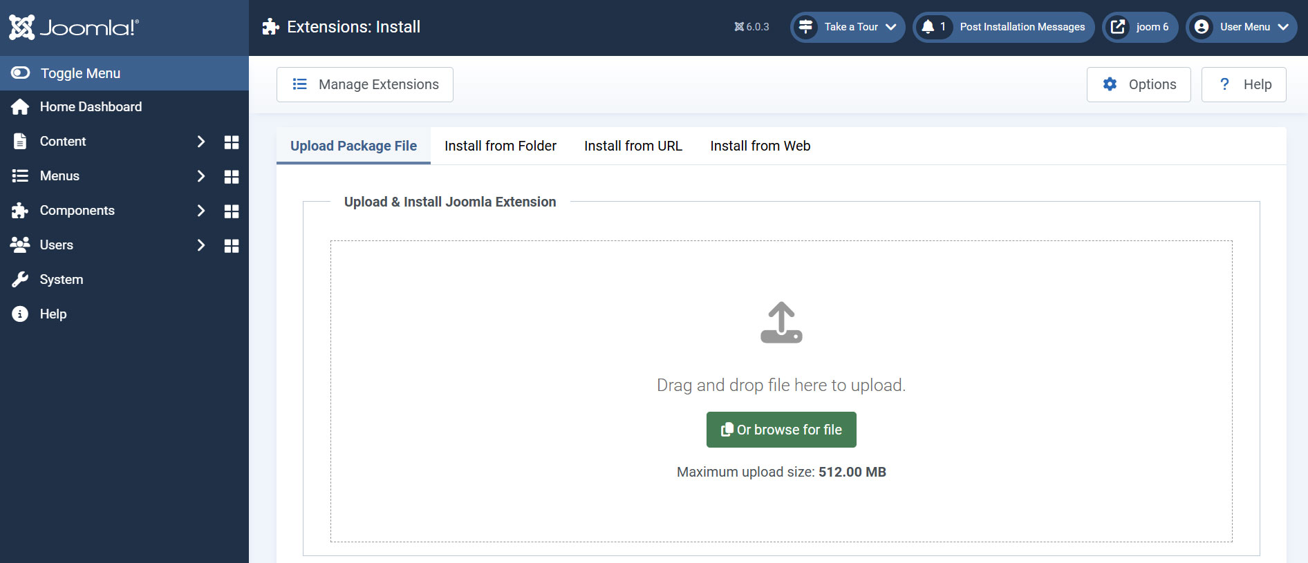 install joomla module
